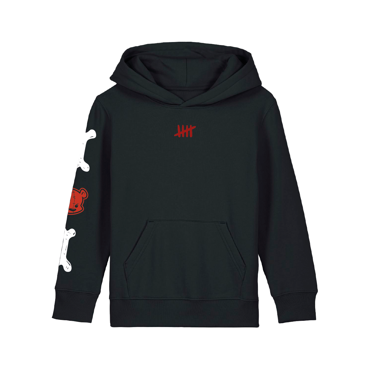 Hardcore Hustlers BON3S KIDS HOODIE