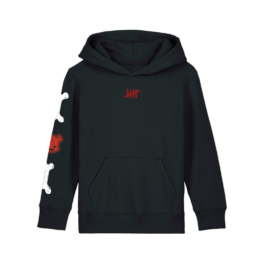 Hardcore Hustlers BON3S KIDS HOODIE