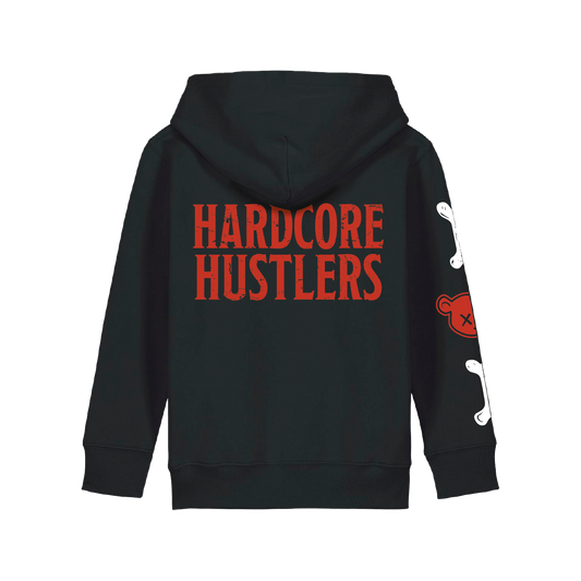 Hardcore Hustlers BON3S KIDS HOODIE