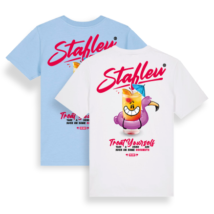 STAFLEU T-Shirt Vi3s Glas